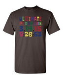 Ultimate Pi Day 3.14 Color Up Math Geek Nerd Mathematics Adult DT T-Shirt Tee