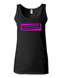 Junior Jesus Loves Me And My Tattoos Novelty Statement Tank Top