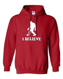 I Believe Sasquatch Bigfoot Yeti Funny Snowman Novelty Gift Sweatshirt Hoodies