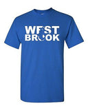 Westbrook 0 Fan Wear Basketball Sports Game Ball Team Oklahoma Adult T-Shirt Tee