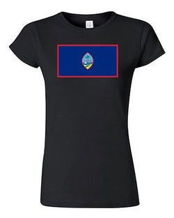 Junior Guam Country Flag Hagatna US Nation State Patriotic DT T-Shirt Tee