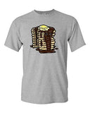 Too Cute To Eat Pancakes Breakfast Sweet Food Choco Novelty Adult DT T-Shirt Tee