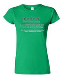 Junior Mother Definition Meaning Dictionary Mothers Day Funny DT T-Shirt Tee