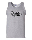 Daddy Since 2014 Father Novelty Statement Graphic Adult Tank Top