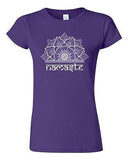 Junior Namaste Namaskar Om Aum Sanskrit Hindu Gift Funny DT T-Shirt Tee