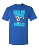 Dab On Them Folks Football Ball Sports Dance Touchdown DT Adult T-Shirt Tee