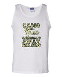 Camo America's Away Colors USA Patriotic Country Flag America DT Adult Tank Top