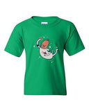 Space Sausage Astronaut Star BeanePod Artworks Art Funny Youth Kids T-Shirt Tee