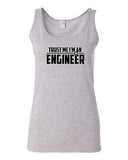 Junior Trust Me I'm An Engineer Professional Novelty Statement Graphics Tank Top