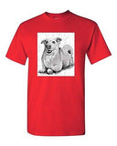 Cute Puppy Dog Lover Animal Tanya Ramsey Artworks Art DT Adult T-Shirts Tee