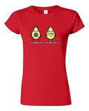 Junior Randy Otter Avocado Baby Seed Fruits Funny Arts Portray DT T-Shirt Tee