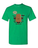 I Need More Cowbell Drums Music BeanePod Artworks Art Funny DT Adult T-Shirt Tee