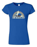 Junior Camp Majestic Unicorn Summer BeanePod Artworks Art Funny DT T-Shirt Tee