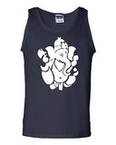 Jai Ganesh Hindu God Novelty Symbol Graphics Adult Tank Top