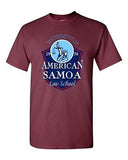 University of American Samoa Law School TV Funny Parody DT Adult T-Shirt Tee