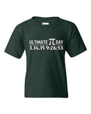 Ultimate Pi Day 3.14 2015 Math Geek Number Mathematics DT Youth Kid T-Shirt Tee