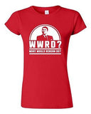 Junior WWRD What Would Reagan Do? President Election 84 Funny DT T-Shirt Tee
