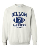 Dillon 7 Football Retro Sports Novelty DT Novelty Crewneck Sweatshirt