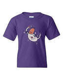 Space Sausage Astronaut Star BeanePod Artworks Art Funny Youth Kids T-Shirt Tee