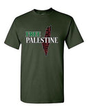 Free Palestine Map DT Adult T-Shirt Tee