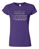 Junior Mother Definition Meaning Dictionary Mothers Day Funny DT T-Shirt Tee