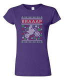 Junior Braaap Motorcycles Bike Riders Ride Ugly Christmas Humor DT T-Shirt Tee
