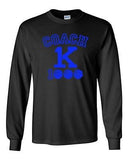 Long Sleeve Adult T-Shirt New Coach K 1000 Wins Basketball Champions Game DT