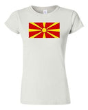 Junior Macedonia Country Flag Europe Skopje Nation State Patriot DT T-Shirt Tee