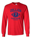 Long Sleeve Adult T-Shirt Dillon 7 Football Retro Sports Novelty DT