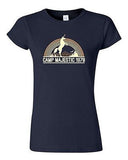Junior Camp Majestic Unicorn Summer BeanePod Artworks Art Funny DT T-Shirt Tee