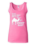 Junior Uh-Oh Guess What Day Is It? Whoot! Whoot! Hump Day! Graphic Tank Top
