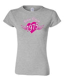 Junior Sexy Since 1975 40th Birthday Over The Hill Party Gag Gift DT T-Shirt Tee