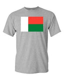 Madagascar Country Flag French Africa State Nation Patriot DT Adult T-Shirt Tee