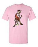 Zombie Giraffe Undead Animals Devil Monster Horror Adult DT T-Shirt Tee