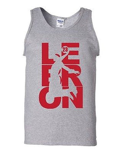 Lebron Cleveland Fan Wear Basketball Sports Novelty Adult Tank Top