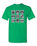 Control Freak Game Controller Gamer Novelty DT Adult T-Shirt Tee