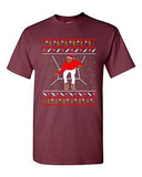 Bling Santa Sweater Music Song Ugly Hot Christmas Funny DT Adult T-Shirt Tee