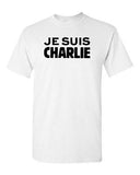 Je Suis Charlie Support France Freedom Protest Paris Novelty Adult T-Shirt Tee