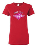 Sexy Since 1975 40th Birthday Over The Hill Party Gag Gift DT Ladies T-Shirt Tee