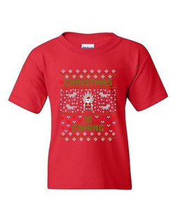 Christmas Is Coming Santa Claus TV Series Funny Parody DT Youth Kids T-Shirt Tee