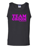 Team Groom Groomsman Wedding Party Novelty Statement Graphics Adult Tank Top