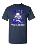 Papa The Man The Myth The Legend Father Dad Funny Gift DT Adult T-Shirt Tee