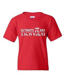 Ultimate Pi Day 3.14 2015 Math Geek Number Mathematics DT Youth Kid T-Shirt Tee