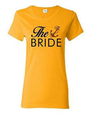 Ladies The Bride Groom Wedding Marriage Bridal Party Funny DT T-Shirt Tee