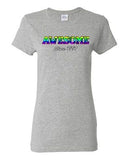 Ladies Awesome Since 1997 Colorful Happy Birthday Gift Funny DT T-Shirt Tee