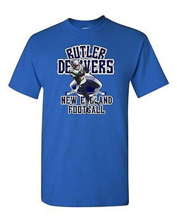 Butler Delivers New England Football Champions Champ Sports Adult DT T-Shirt Tee