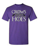 Crows Before Hoes TV Novelty DT Adult T-Shirt Tee