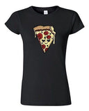 Junior Too Cute To Eat Pizza Cheese Meal Food Snacks Novelty DT T-Shirt Tee