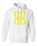 Harbaugh Big Letter H Football Michigan Sports Game Novelty Sweatshirt Hoodie