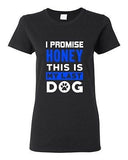 Ladies I Promise Honey This Is My Last Dog Puppy Paws Pet Funny DT T-Shirt Tee